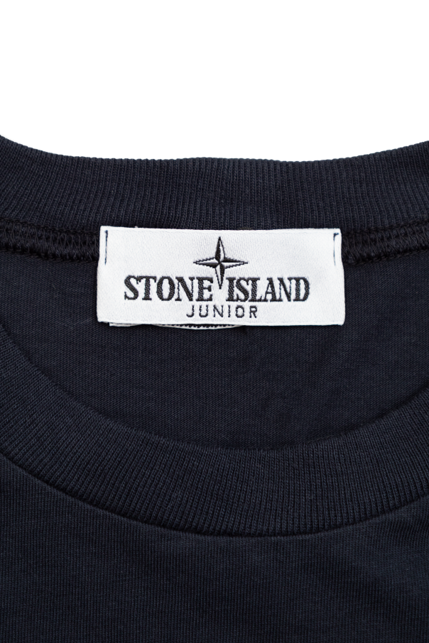 Stone Island Junior Camiseta con logo