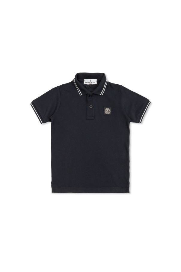 T-shirt with logo od Stone Island Junior