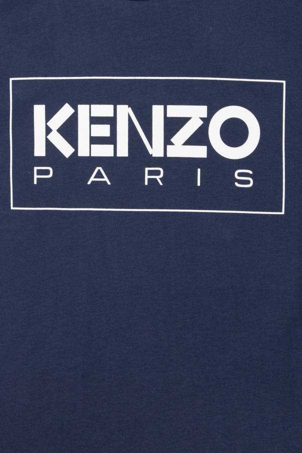 Kenzo Kids Gerippter Pullover mit Kontrastärmeln