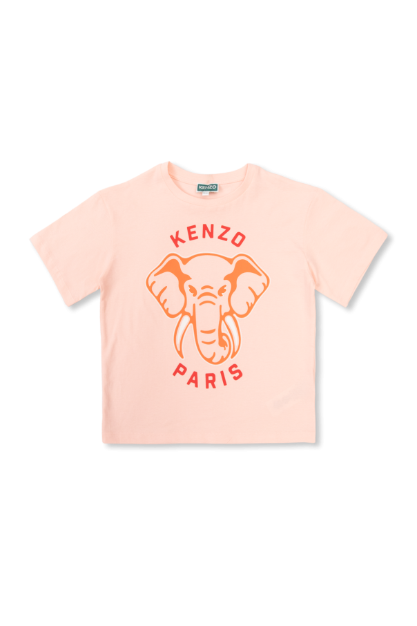 Kenzo Kids Hearts From Alber silk pyjama shirt