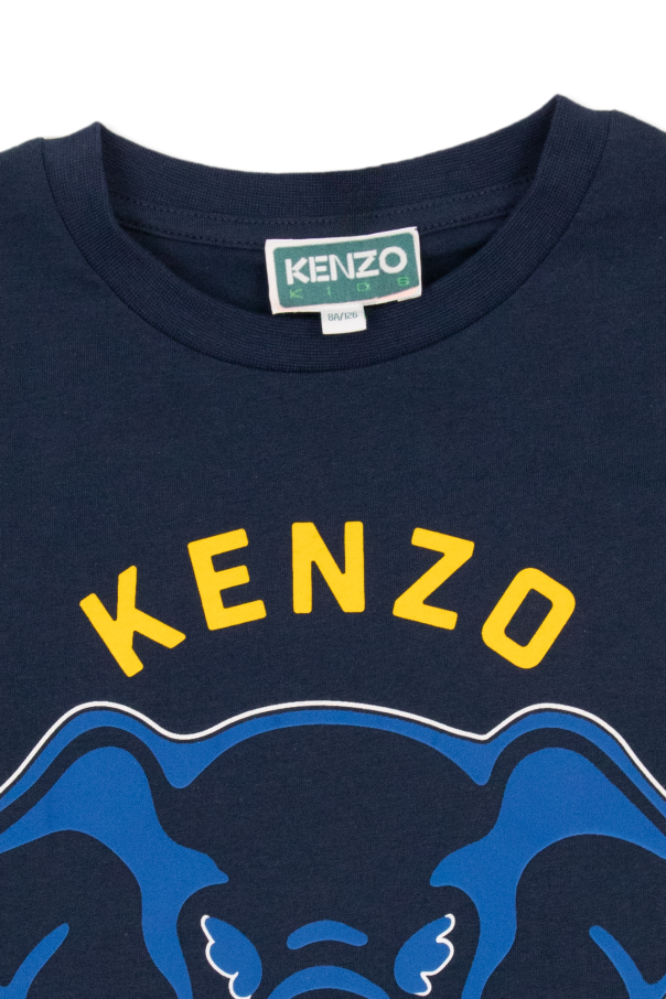 Kenzo Kids ballerina print T-shirt