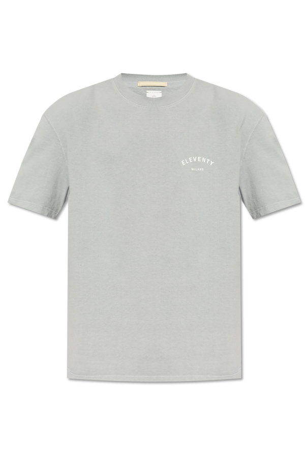 Eleventy T-Shirt mit aufgedrucktem Logo