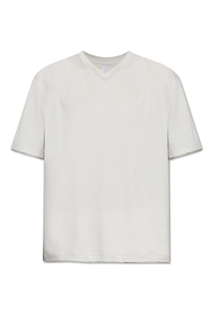 T-Shirt mit V-Ausschnitt
