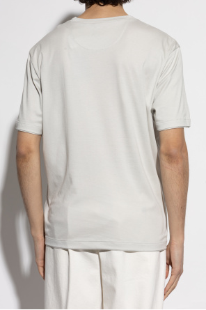 Eleventy T-Shirt mit V-Ausschnitt