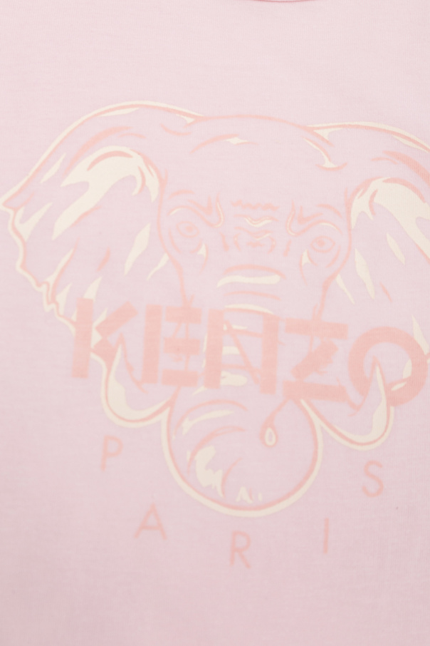 Kenzo Kids Mens Adidas Logo Hoodie
