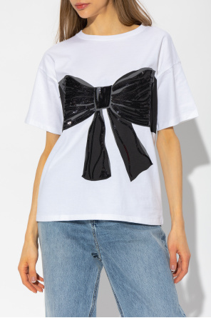Kate Spade T-shirt mit with bow motif