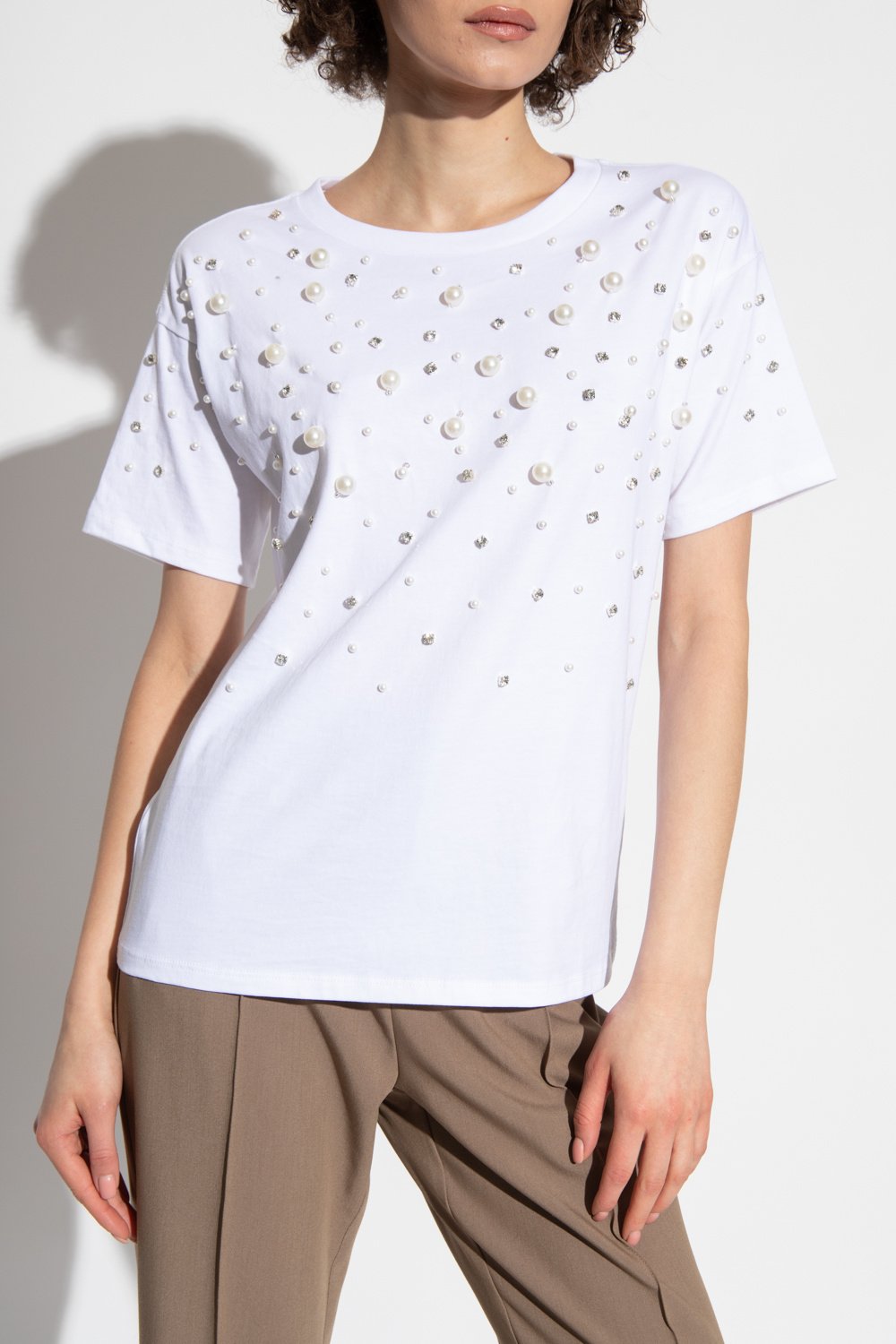 Kate Spade T-shirt with glossy appliqués