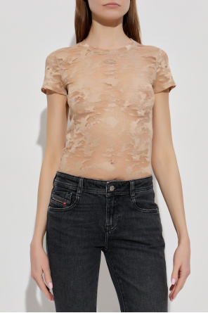 Diesel Lace T-shirt ‘KASIA-UTLT’