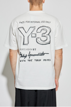 Y-3 T-Shirt mit Aufdruck