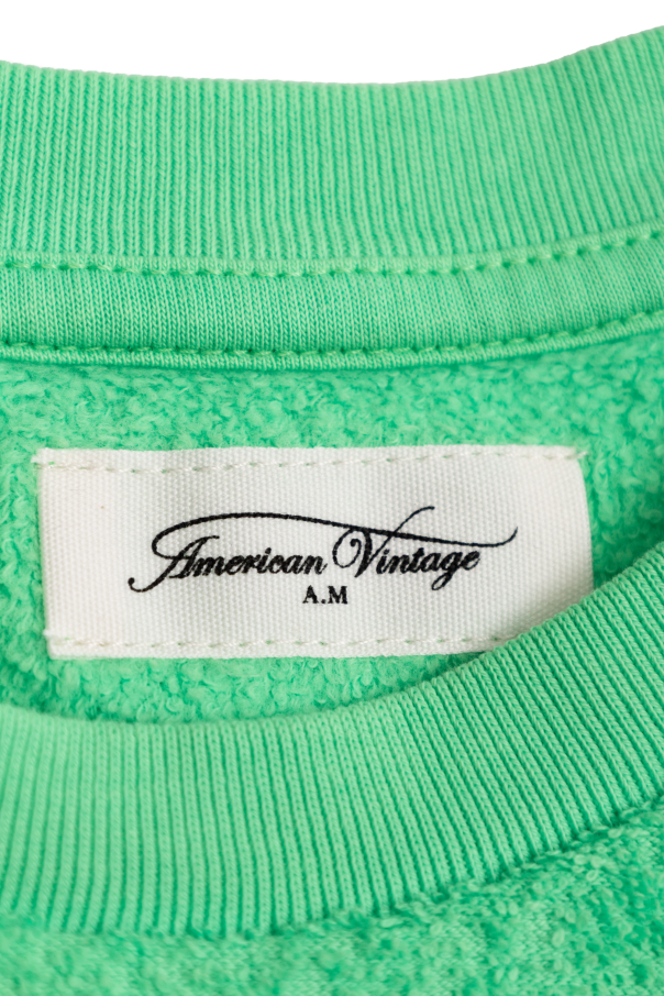 American Vintage Kids T-shirt z dekoracyjnym wykończeniem