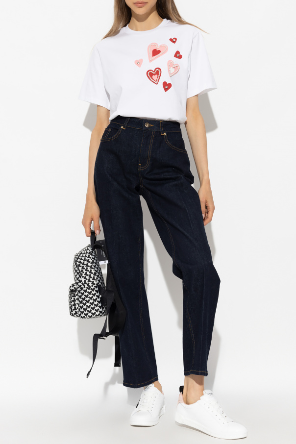 Kate Spade T-shirt z koralikami