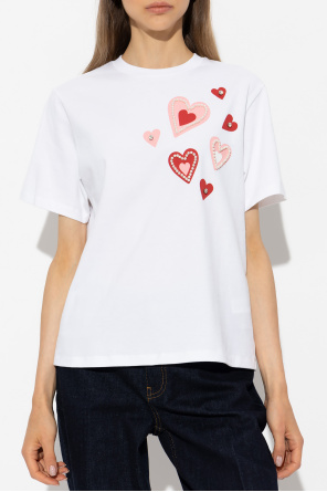 Kate Spade T-shirt z koralikami