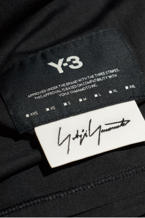 Y-3 T-shirt o surowym wykończeniu