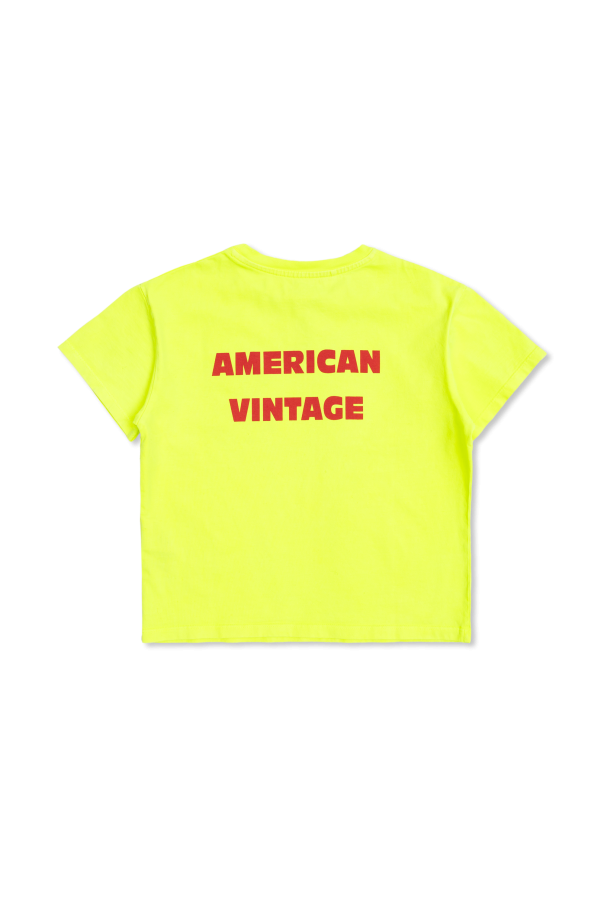 American Vintage Kids T-shirt z logo
