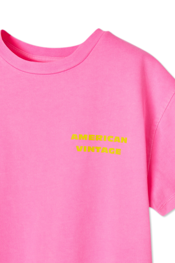 American Vintage Kids Camiseta con logo
