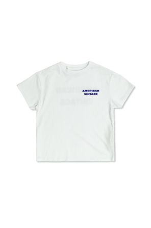 T-shirt with printed logo