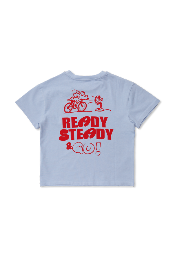 American Vintage Kids Camiseta con logo estampado