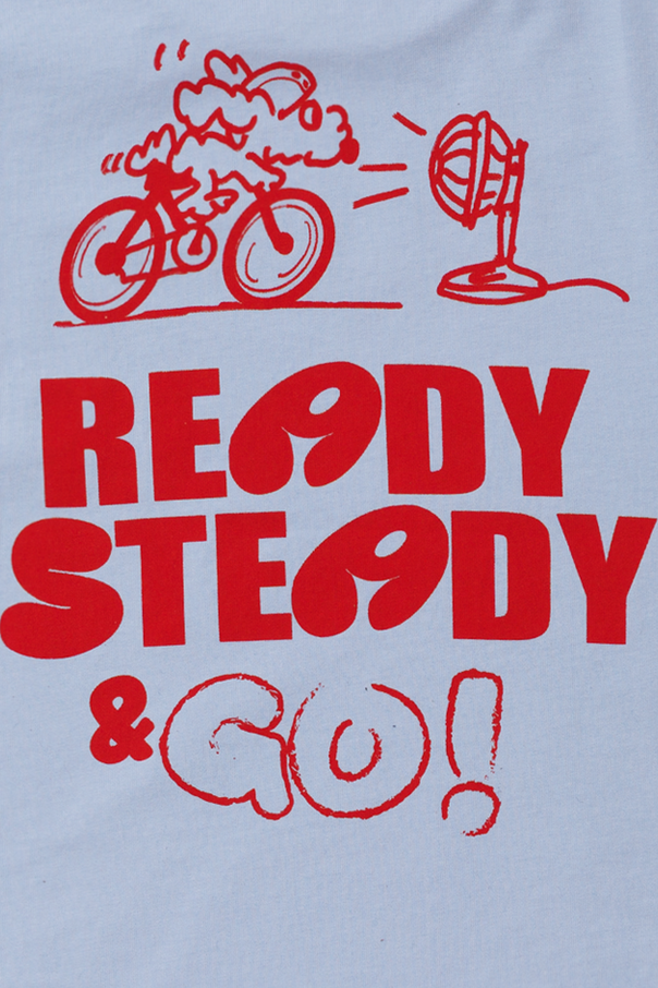American Vintage Kids Camiseta con logo estampado
