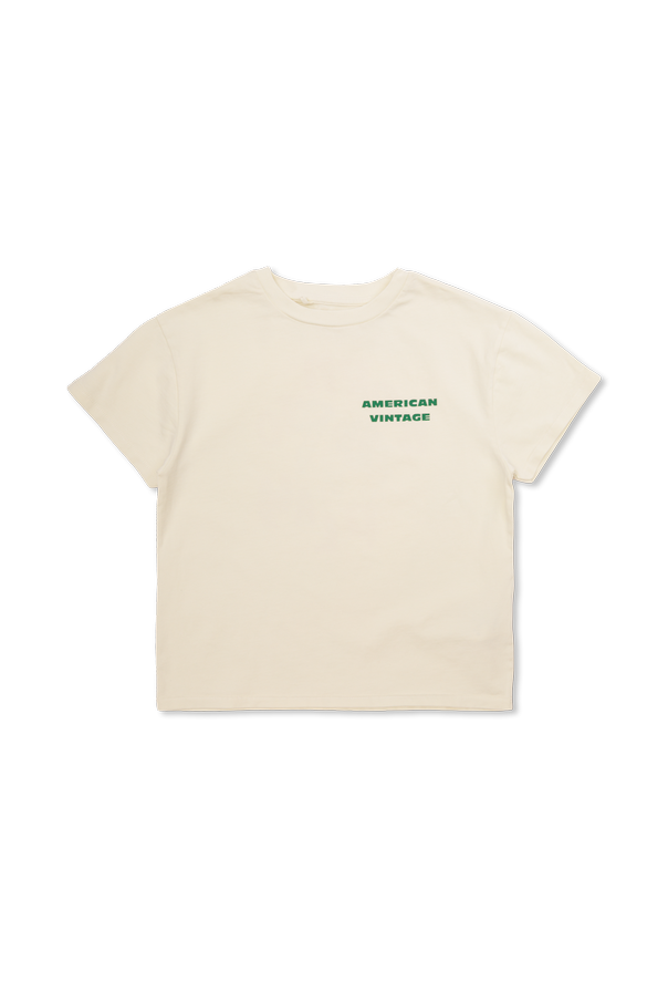 T-shirt with printed logo od American Vintage Kids
