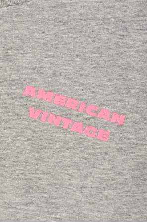 American Vintage Kids T-shirt z logo