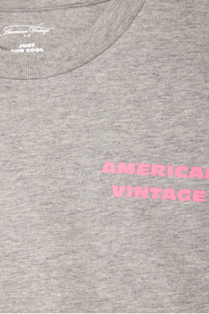 American Vintage Kids T-shirt z logo