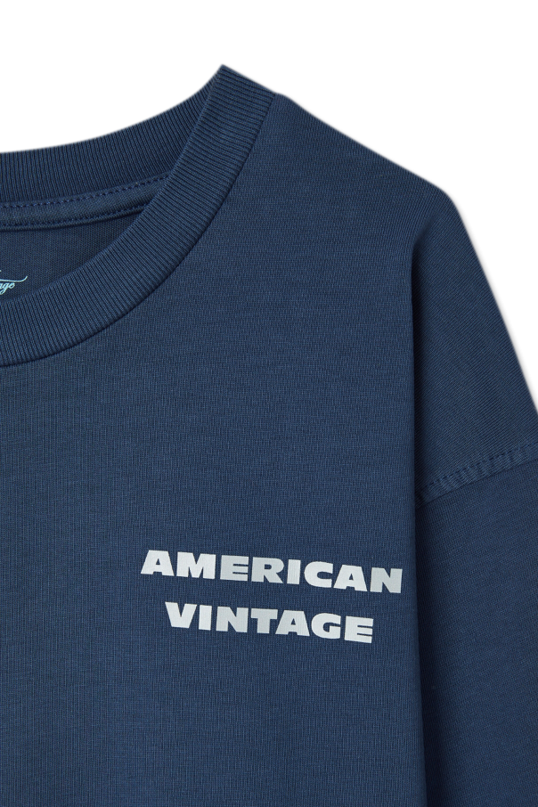 American Vintage Kids T-shirt z logo
