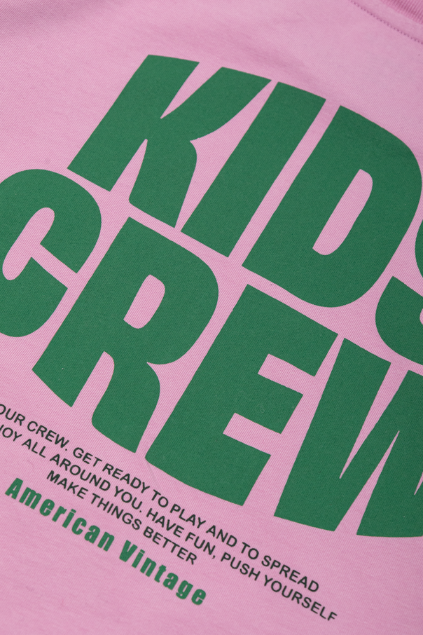 American Vintage Kids T-shirt de manga comprida