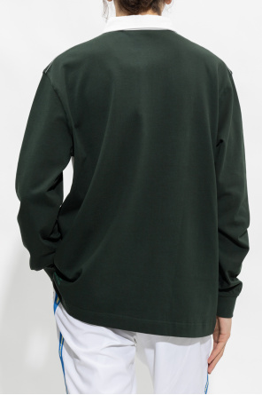 Lacoste BOSS colour-block polo shirt