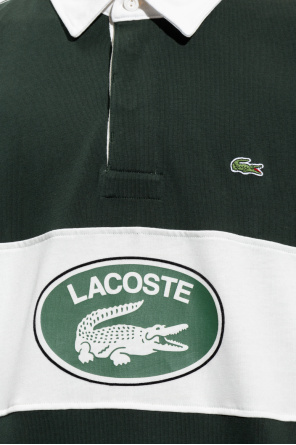 Lacoste BOSS colour-block polo shirt