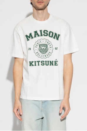 Maison Kitsuné Dream floral-print T-shirt