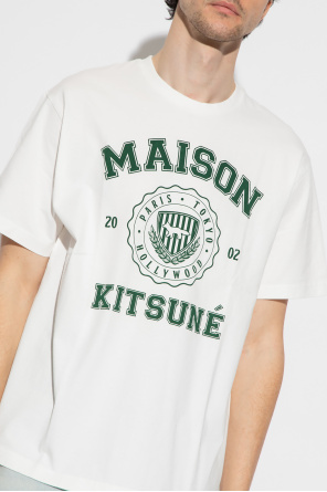 Maison Kitsuné Dream floral-print T-shirt