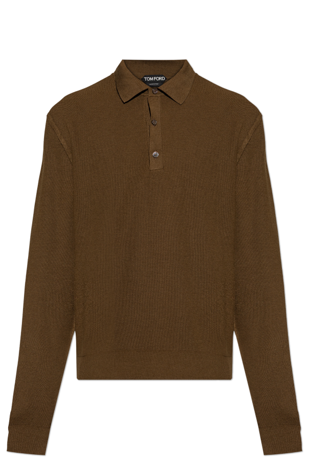 Long sleeve polo od Tom Ford
