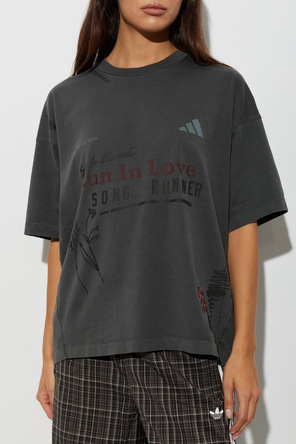 ADIDAS Performance T-shirt with logo