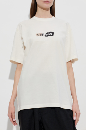 Y-3 T-shirt z nadrukiem logo