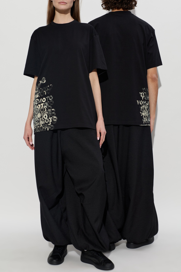 Y-3 T-shirt com estampado