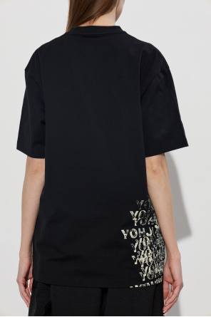 Y-3 T-shirt com estampado