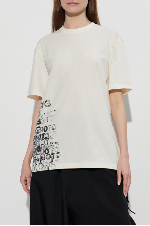 Y-3 T-shirt com estampado