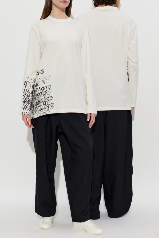 Y-3 T-shirt com estampado