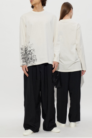 Y-3 T-shirt com estampado