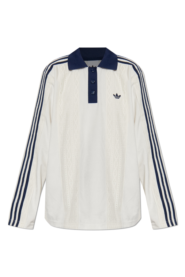 Polo made from combined materials od ADIDAS Originals