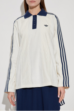 ADIDAS Originals Polo de materiales combinados