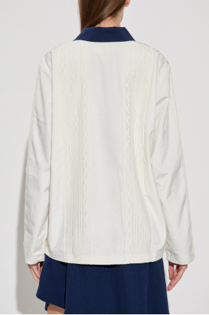 ADIDAS Originals Polo de materiales combinados