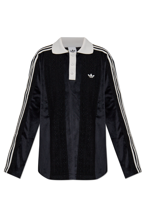 Polo made from combined materials od ADIDAS Originals