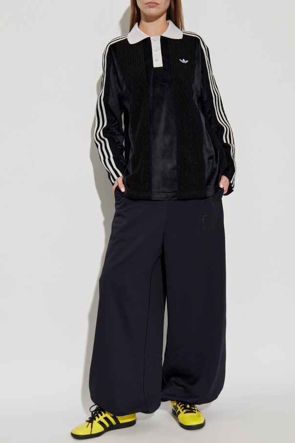 ADIDAS Originals Polo aus Materialmix