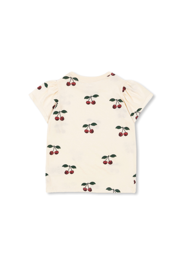 Konges Sløjd  'Famo' T-shirt with cherry motif