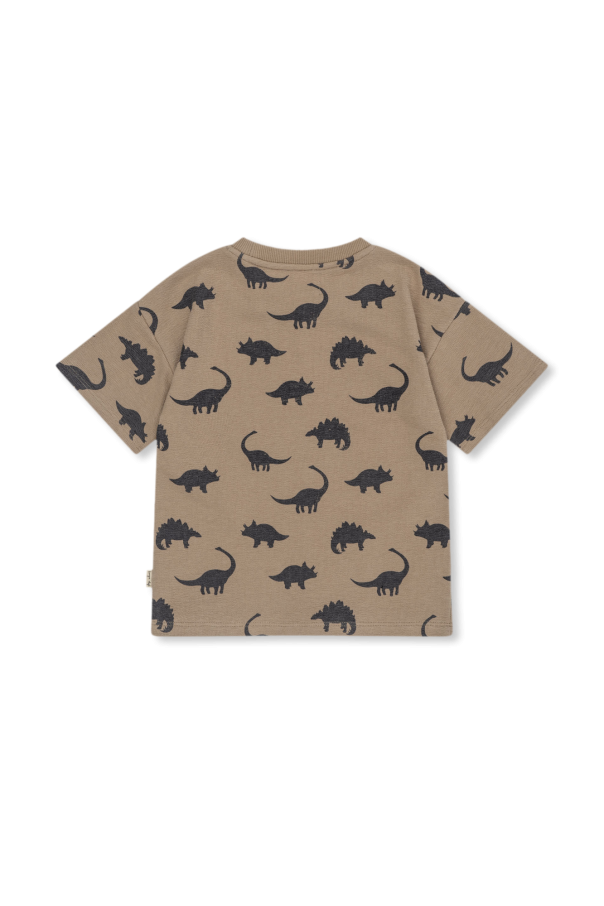 Konges Sløjd ‘Obi’ T-shirt are with dinosaurs