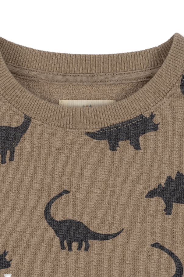 Konges Sløjd T-shirt with dinosaur motif 'Obi'