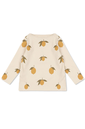 Top with lemon print