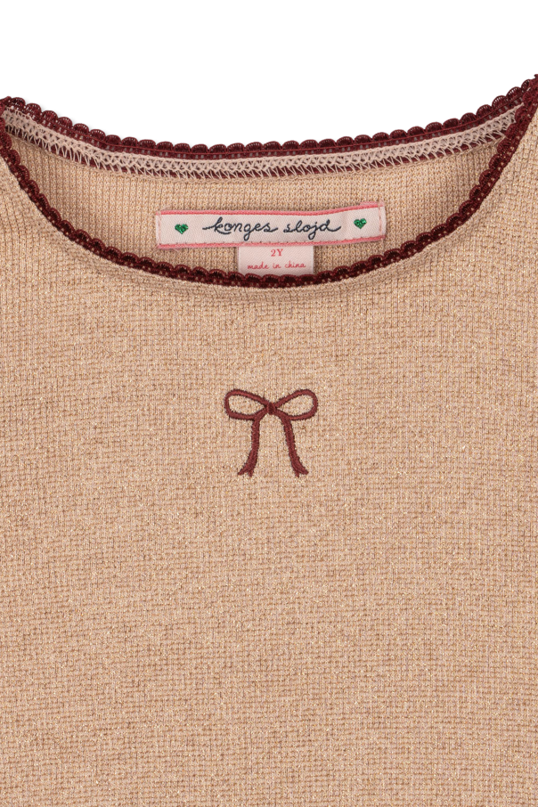 Konges Sløjd Top with embroidery