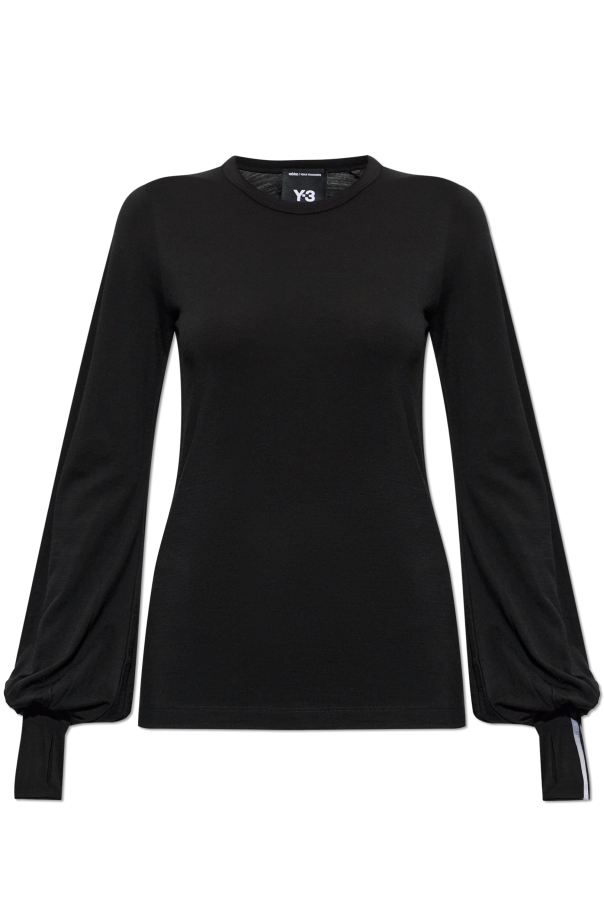 Y-3 Wełniany top